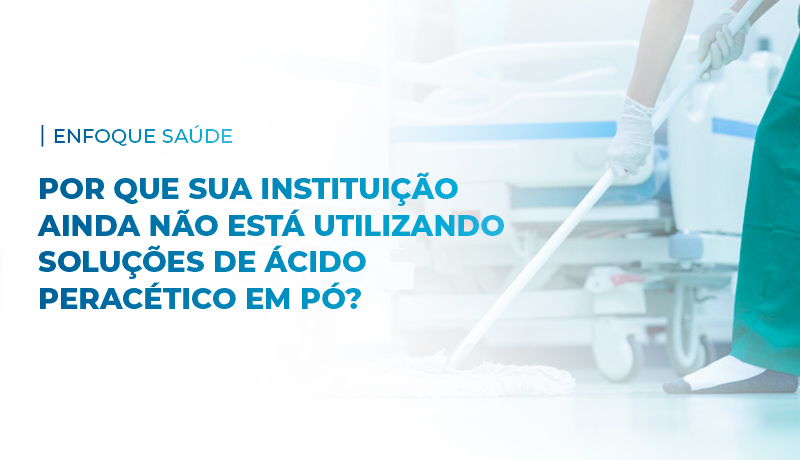Soluções de ácido peracético em pó